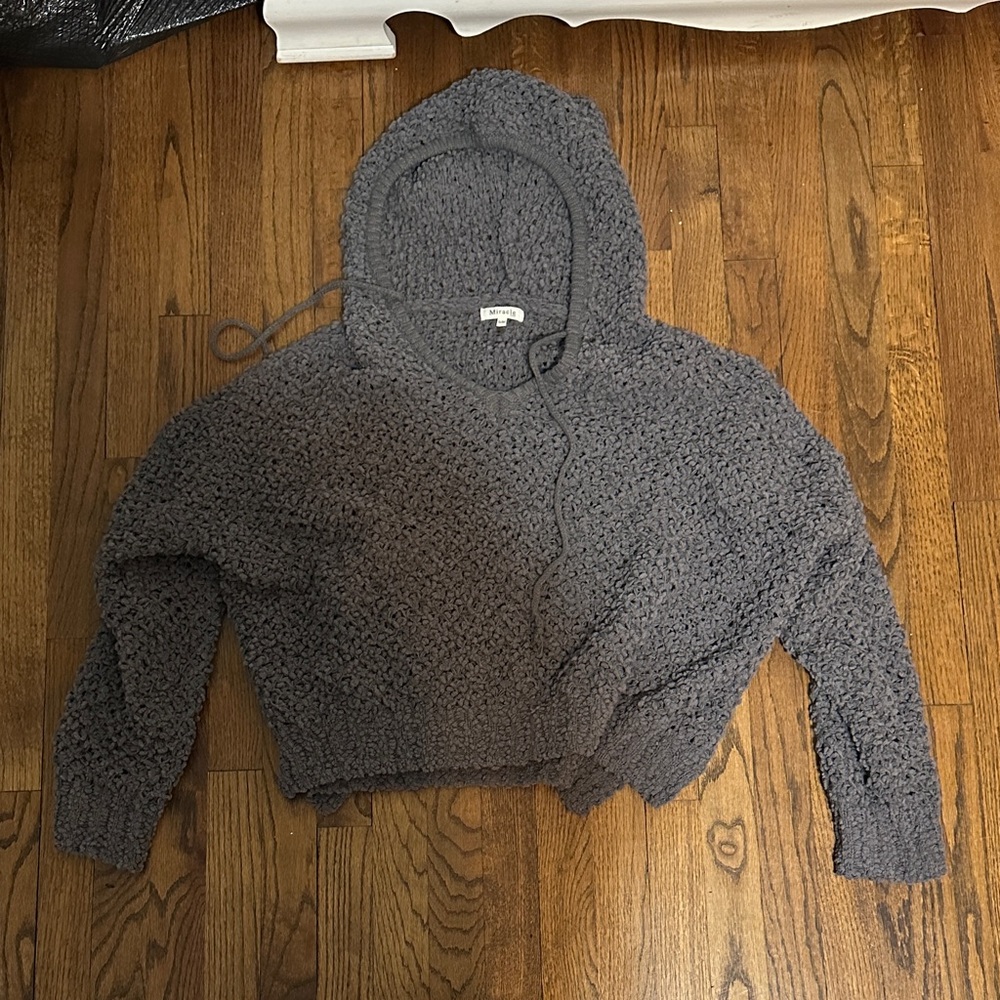 Sweater with hood
